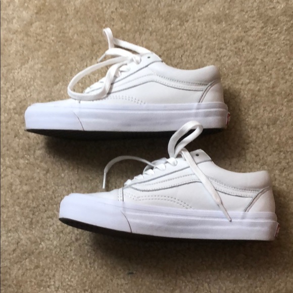 Van's Leather OG Old Skool LX in White - Picture 4 of 5